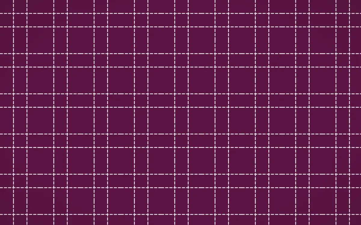 Holi Splash Stitch Grid — dark pink and white sashiko background