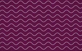 Holi Splash Stitch Waves — dark pink and white sashiko background