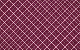 Island Punch Stitch Diamonds — dark pink and beige sashiko background
