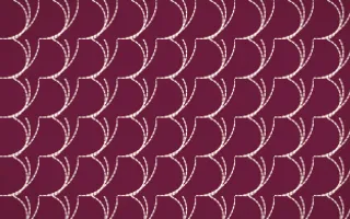 Island Punch Stitch Fans — dark pink and beige sashiko background