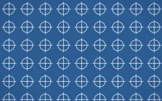 Iznik Blue Stitch Crosses — colourful blue and white sashiko background
