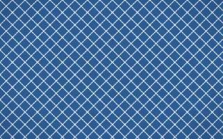 Iznik Blue Stitch Diamonds — colourful blue and white sashiko background