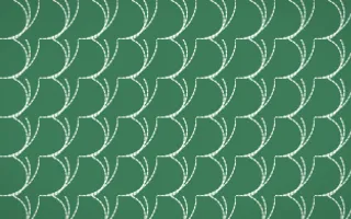 Jade Dynasty Stitch Fans — dark green and white sashiko background