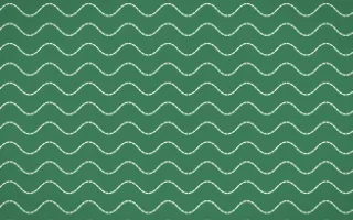 Jade Dynasty Stitch Waves — dark green and white sashiko background