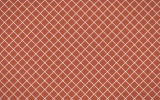 Jaipur Rose Stitch Diamonds — colourful red and orange sashiko background