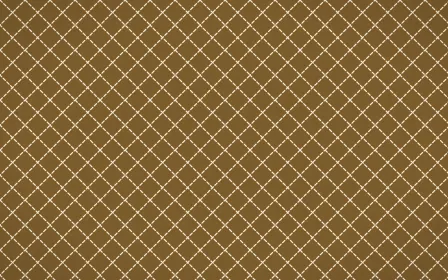 Java Heritage Stitch Diamonds — dark brown and beige sashiko background