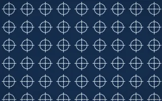 Jodhpur Indigo Stitch Crosses — dark blue sashiko background