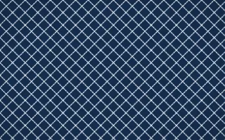 Jodhpur Indigo Stitch Diamonds — dark blue sashiko background