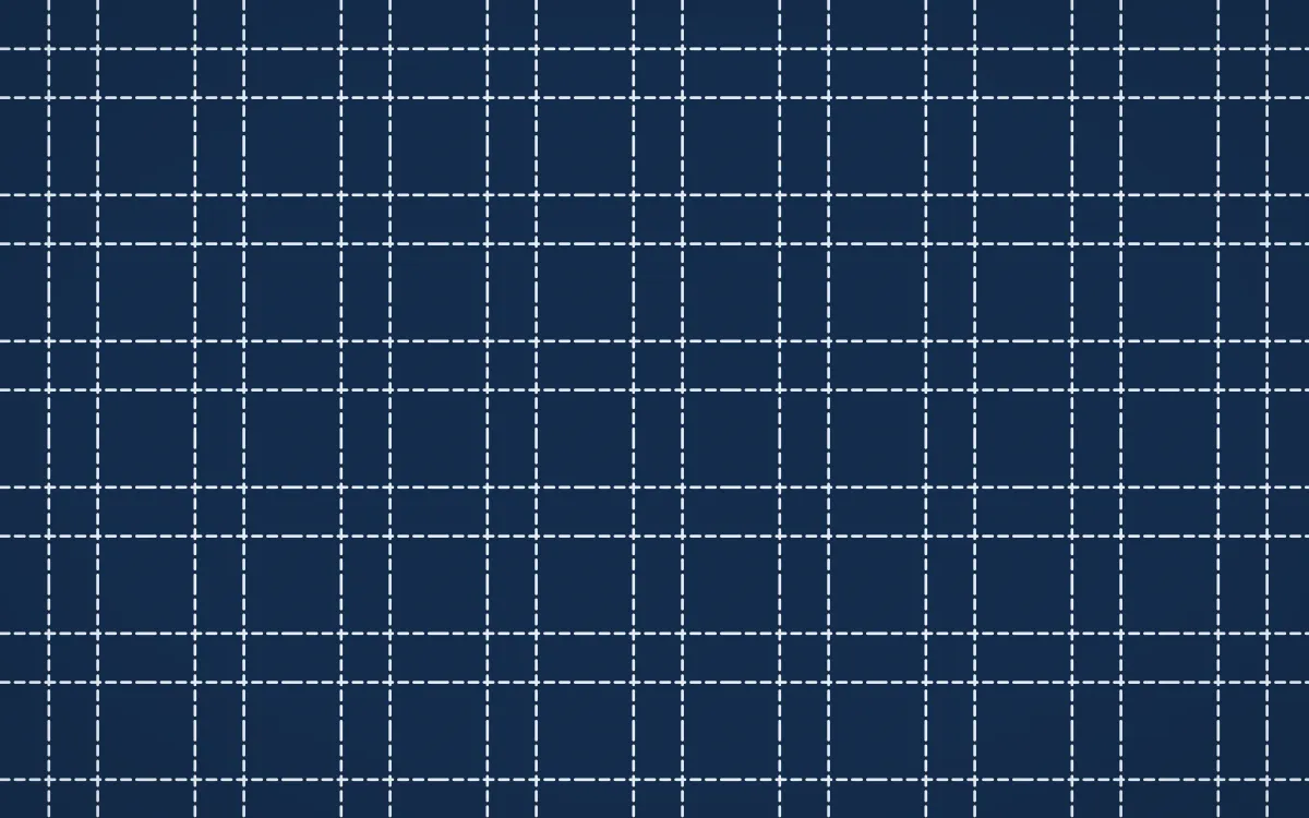 Jodhpur Indigo Stitch Grid — dark blue sashiko background