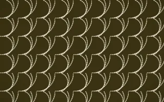 Kerala Spice Stitch Fans — dark brown and beige sashiko background