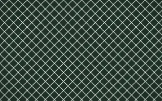 Kiwi Fern Stitch Diamonds — dark green and white sashiko background