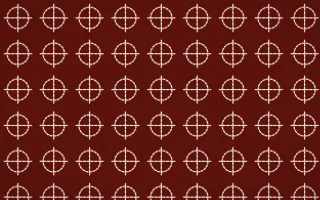 Lantern Festival Stitch Crosses — dark red and orange sashiko background