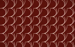 Lantern Festival Stitch Fans — dark red and orange sashiko background