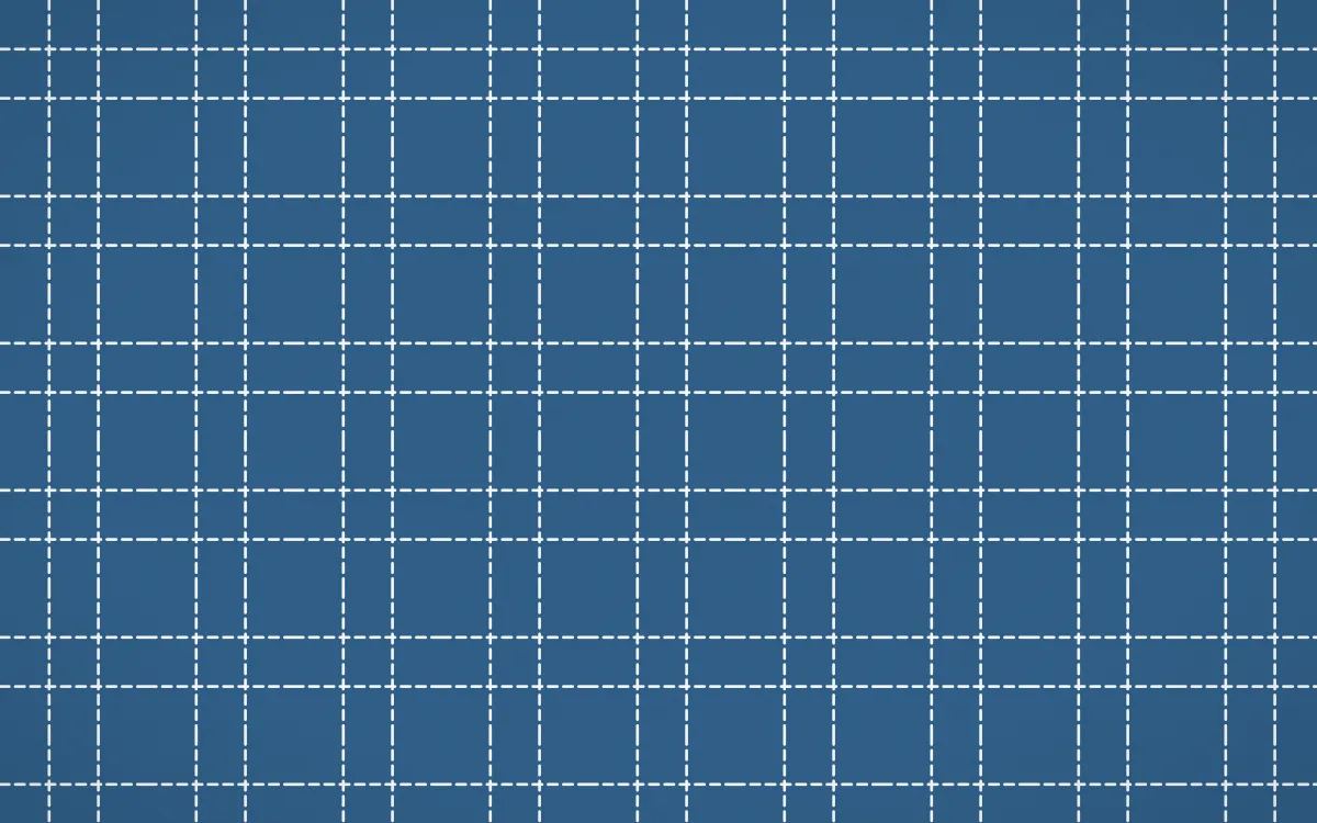 Lisbon Azul Stitch Grid — dark blue and white sashiko background