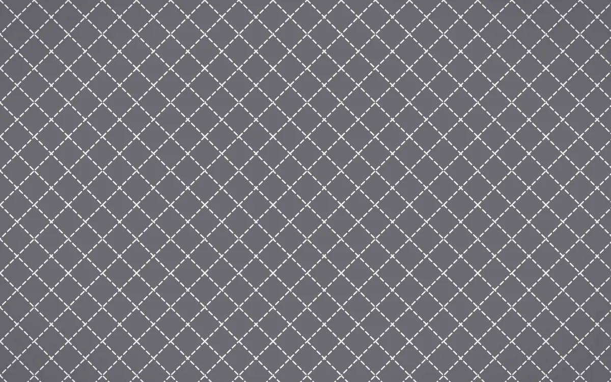London Fog Stitch Diamonds — colourful grey and white sashiko background