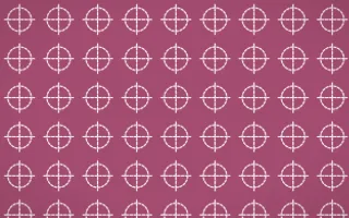 Lotus Siam Stitch Crosses — colourful pink and white sashiko background