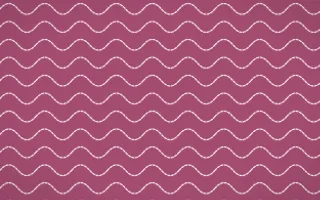 Lotus Siam Stitch Waves — colourful pink and white sashiko background