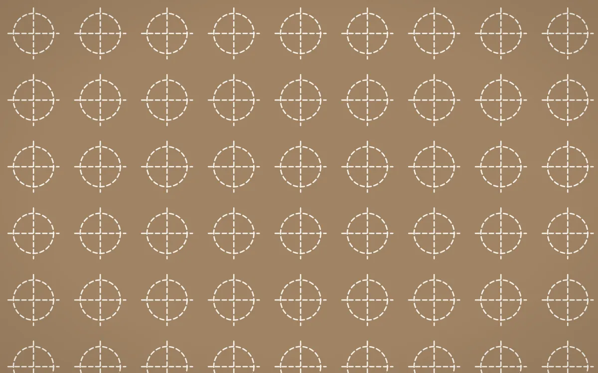 Manila Shell Stitch Crosses — colourful orange and white sashiko background