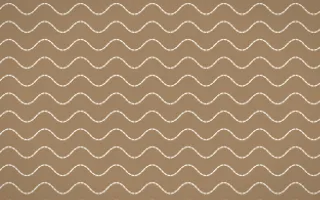 Manila Shell Stitch Waves — colourful orange and white sashiko background