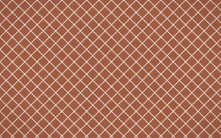 Marrakech Rose Stitch Diamonds — colourful orange and beige sashiko background