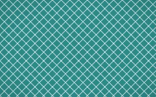 Miami Deco Stitch Diamonds — dark teal and white sashiko background