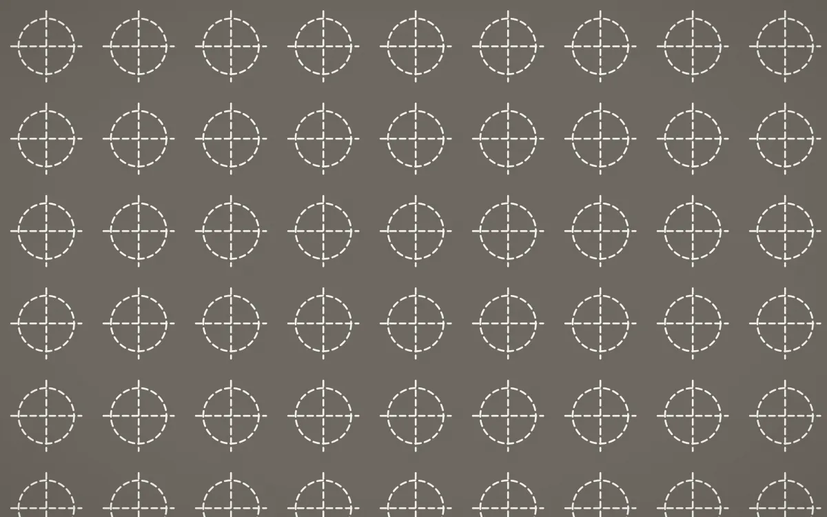 Milano Stone Stitch Crosses — colourful grey and white sashiko background