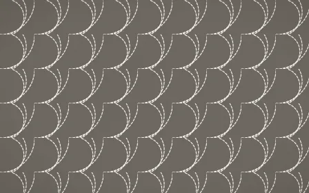 Milano Stone Stitch Fans — colourful grey and white sashiko background