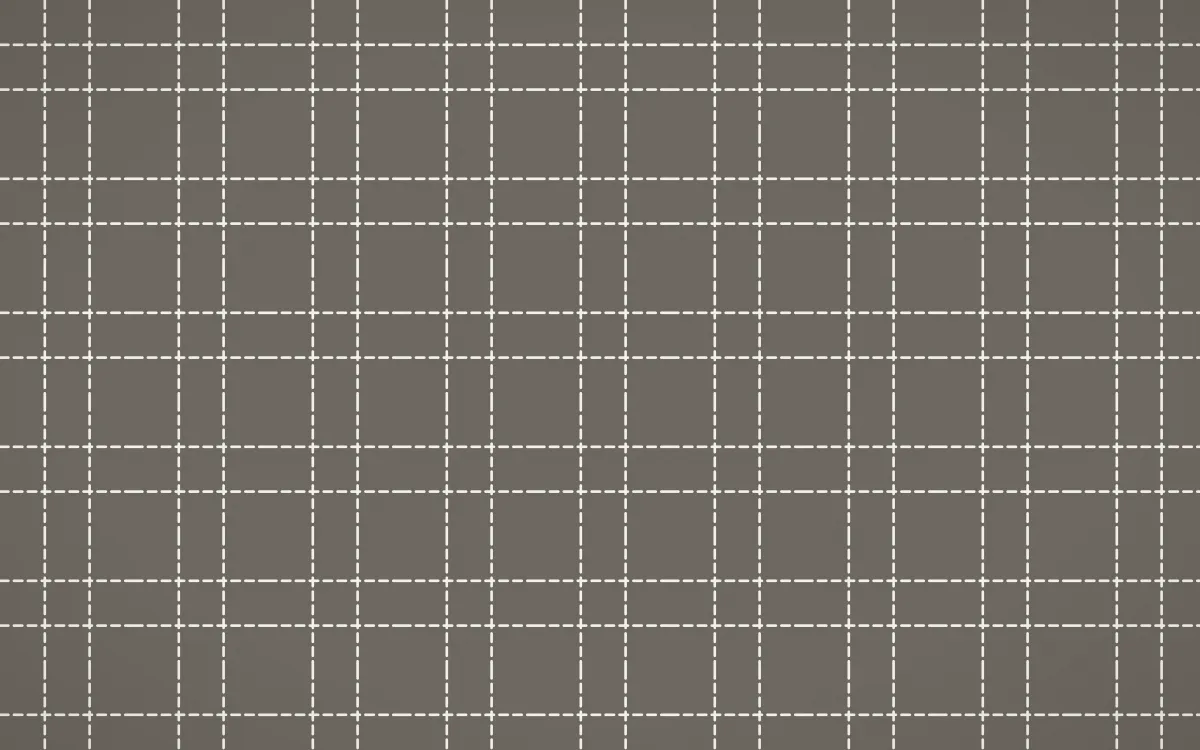 Milano Stone Stitch Grid — colourful grey and white sashiko background