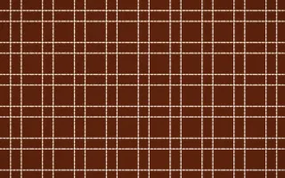 Momiji Maple Stitch Grid — dark brown and beige sashiko background