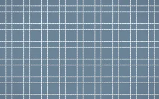 Montréal Hiver Stitch Grid — colourful blue and white sashiko background