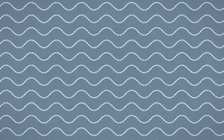 Montréal Hiver Stitch Waves — colourful blue and white sashiko background