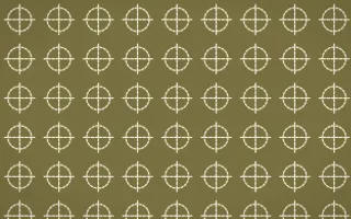 Nile Papyrus Stitch Crosses — dark yellow and beige sashiko background