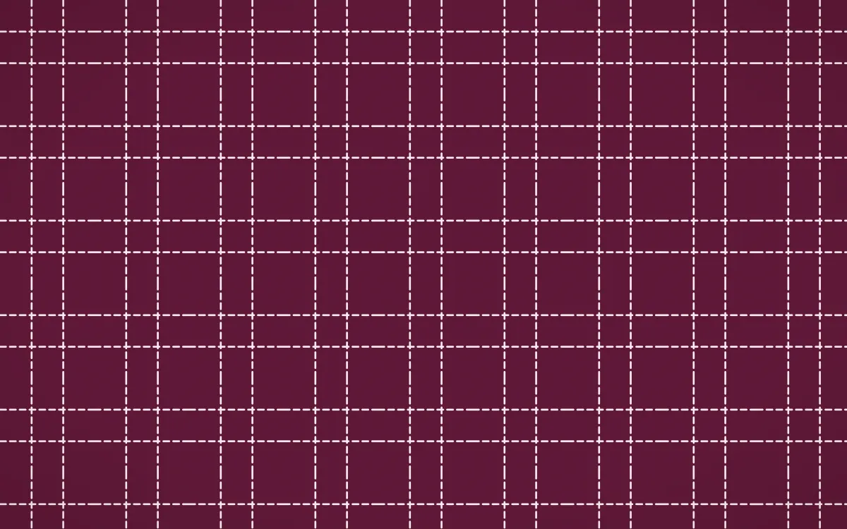 Oaxaca Pink Stitch Grid — dark pink and white sashiko background