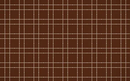 Outback Clay Stitch Grid — dark brown and beige sashiko background