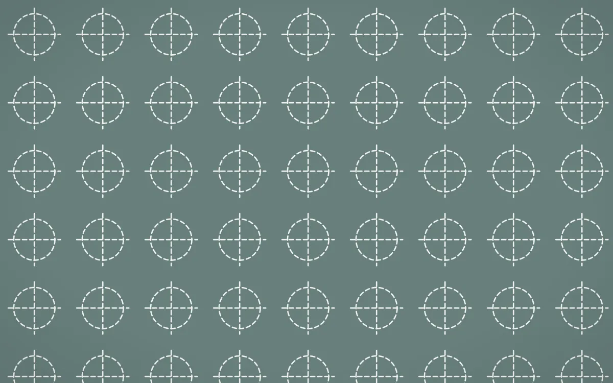Pacific Fog Stitch Crosses — colourful teal and white sashiko background