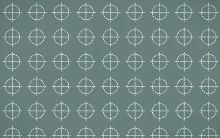 Pacific Fog Stitch Crosses — colourful teal and white sashiko background