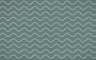 Pacific Fog Stitch Waves — colourful teal and white sashiko background