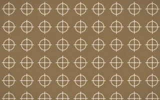 Pampas Cream Stitch Crosses — colourful orange and beige sashiko background