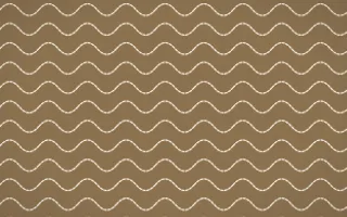 Pampas Cream Stitch Waves — colourful orange and beige sashiko background