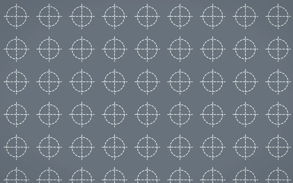 Paris Zinc Stitch Crosses — colourful blue and white sashiko background