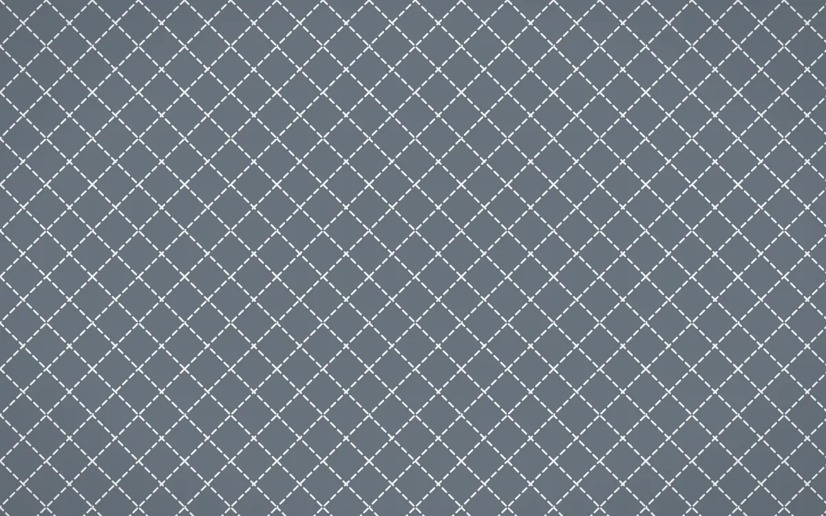 Paris Zinc Stitch Diamonds — colourful blue and white sashiko background