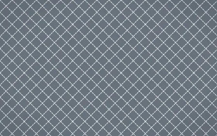 Paris Zinc Stitch Diamonds — colourful blue and white sashiko background