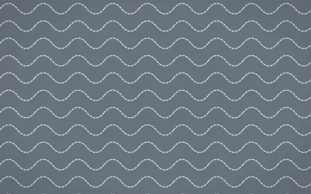 Paris Zinc Stitch Waves — colourful blue and white sashiko background