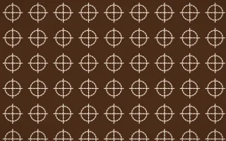 Porto Terra Stitch Crosses — dark brown and beige sashiko background