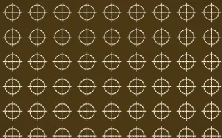 Prague Gold Stitch Crosses — dark brown and beige sashiko background