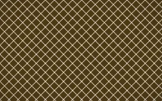 Prague Gold Stitch Diamonds — dark brown and beige sashiko background