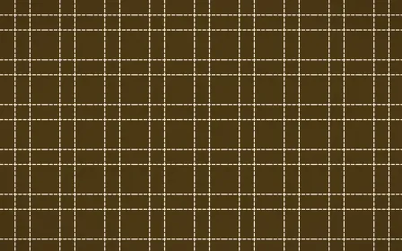 Prague Gold Stitch Grid — dark brown and beige sashiko background