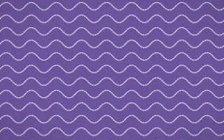 Provence Stitch Waves — colourful purple and white sashiko background