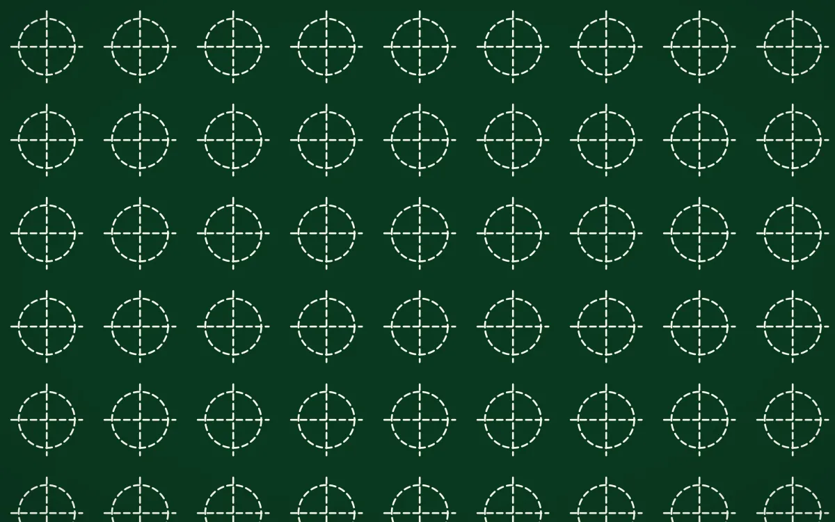 Rio Carnival Stitch Crosses — dark green sashiko background