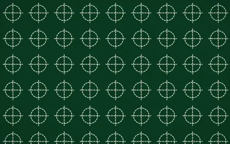 Rio Carnival Stitch Crosses — dark green sashiko background
